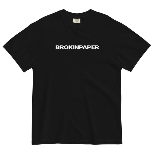BROKINPAPER FONT TEE